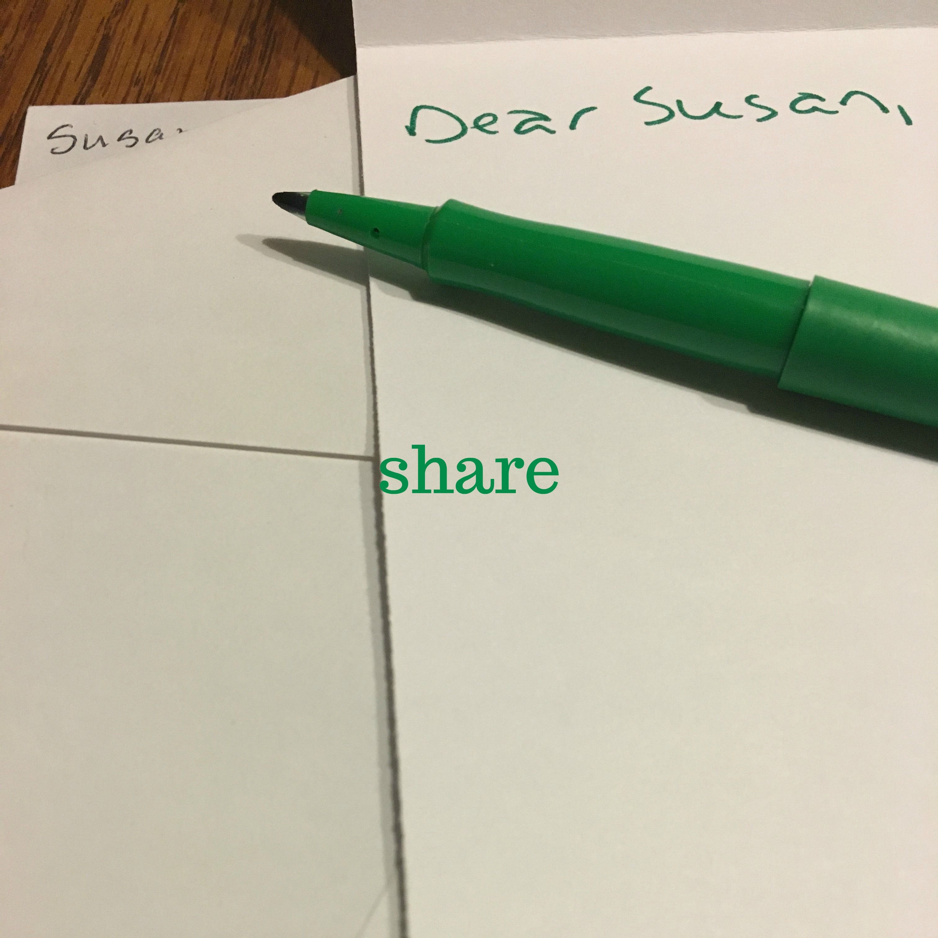 155 Big Green Pen Minutes Day Eighteen: Share